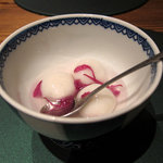 懐石カフェ 蛙吉 - 11年9月　菊花団子