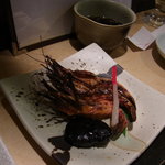 割烹くずし 徳多和良 - 11.10.7 縞海老若狭焼　香ばしさと海老の甘味の饗宴