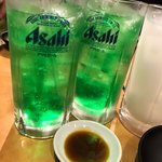 ざんまい - ソフトドリンクはデカジョッキどーん。