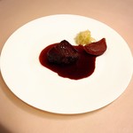 ラ セッテ - 私は和牛ほほ肉の赤ワイン煮込みをオーダーしました(o^^o)