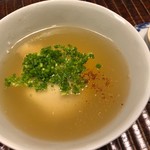 竹屋町 三多 - 河豚の白子 銀あんかけ