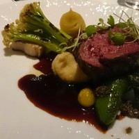 Lien - メイン：短角牛フィレ肉のロースト　赤ワインソース
