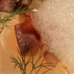 ジャンカルド - ＰＩＮＫ岩塩プレート　ツバスカルパッチョ！レモンエア！