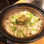Washokuginzashikian - 蟹味噌炊き込みご飯