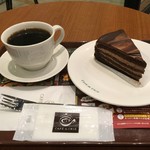 カフェ・ド・クリエ プラス - チョコレートケーキセット