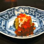日本料理 晴山 - 【とんぶり・焼きなす・新いくら・長芋の和え物】♫2011/10