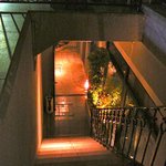 日本料理 晴山 - 階段〜アプローチ＠2011/10