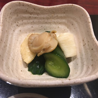 海鮮原始焼 ろば炭魚 赤羽本店 - 突き出し