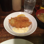 かつれつ四谷たけだ - カキフライ（2個） 420円（税込）