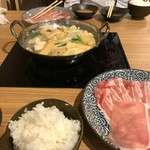 但馬屋 - 豚定量大盛ミックス②