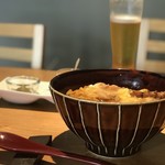 Bibi Tachikawa Honten - 3周年記念☆炭火親子丼 500円。