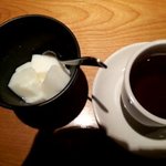 和食居酒屋 咲くら 大阪マルビル店 - デザートと紅茶