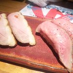 バル肉寿司 - 2011.9.  ろーす（鴨）、たん（牛）