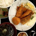 かがのと海鮮処 旬魚亭 - 鮮魚フライ定食