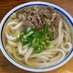 三井うどん店 - 肉うどん ４７０円