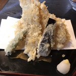 銀座大和田 - ナマズの天ぷら