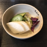 銀座大和田 - お新香