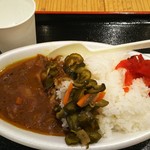 道の駅 安達 智恵子の里 - ざくざく風カレー 700円