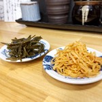 元祖 京家 - どきどきうどん店には漬け物の食べ放題があるのが普通なんだそう^ ^