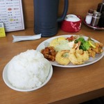 中華料理ぐら - ぐら定食1000円+ご飯大盛り50円 H30 12