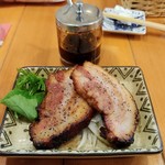 らーめん森や。 - 厚切りチャーシューステーキ