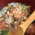 たこぜん - お茶漬け