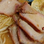 らーめん森や。 - カリフリちゃーしゅーめん・味噌・はるゆたか・カリフリ味玉増し