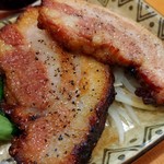 らーめん森や。 - 厚切りチャーシューステーキ