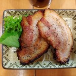 らーめん森や。 - 厚切りチャーシューステーキ