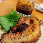 らーめん森や。 - 厚切りチャーシューステーキ