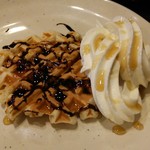 しゃぶ葉 - 小学生に習ったワッフル。