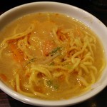 しゃぶ葉 - 自分で作ったタンタン麵。