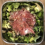 Prosciutto green salad