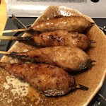 ふくの鳥 - 本日の焼き鳥 (つくね) (コース, 4人前)
            2018年12月7日夜