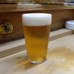 家庭料理 小川 - 生ビール