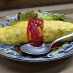 家庭料理 小川 - オムレツ