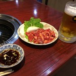 文楽園 - 定食の上バラ