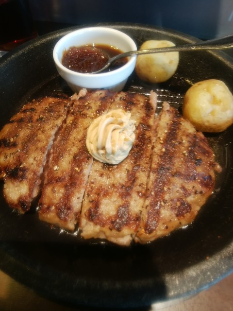 久々にランチでワイルドハンバーグ By ナルトボーイ 閉店 いきなりステーキ 筑西玉戸店 玉戸 ステーキ 食べログ