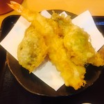 蕎麦切り 翁 - 天ぷらが美味しい
