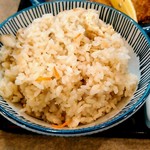 Niigata Katsuichi - ご飯（舞茸ご飯）