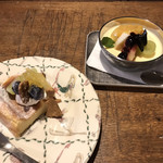 スージークーパー - チーズケーキとプリン