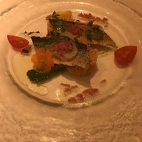かえりやま - ☆8.5スモークした秋刀魚のマリネとクスクスのサラダ
