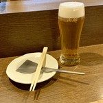 美味しんぼ - 生ビールはアサヒスーパードライ