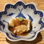 Tsujimasa - Sea urchin & Yuba soy bean