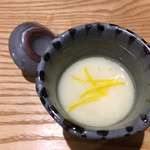 辻政 - Fish gut savory egg custard