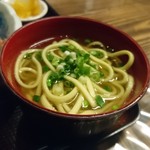 カフェテードゥン しだめー館 - ミニ竹富そば(18-12)