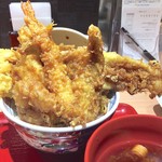 天麩羅えびのや - 穴子天丼 1080円 税抜き