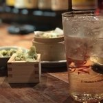深夜酒場 とさか - ジムビーム ハイボール 450円。