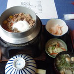 浅間とり牧場 - 地鶏釜飯定食
