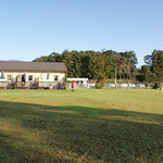 ドッグランからペンションを